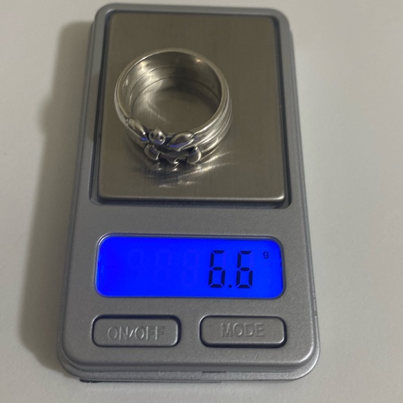 Vintage Sterling Silver Turtle Ring Size 6 - Picture 6 of 6